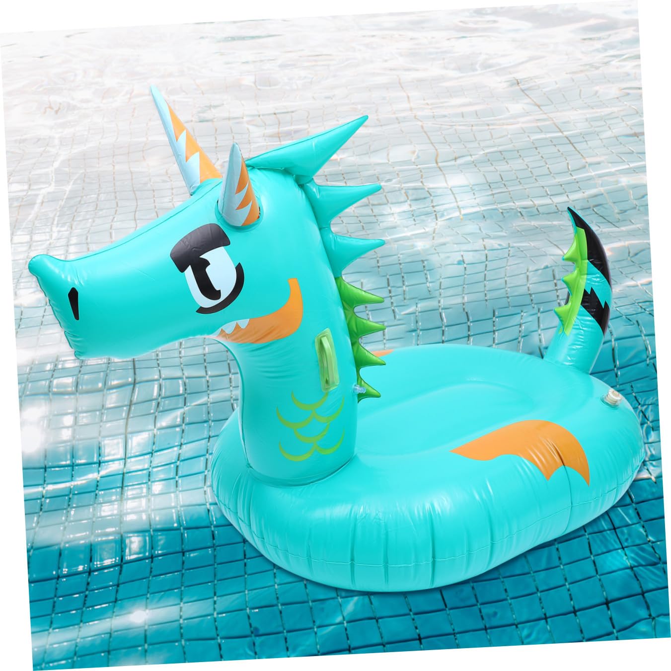ifundom Aufblasbares Drachen-schwimm-Bett Für Erwachsene Lustige Wasser-Lounge-Matte Leicht Und Tragbar Für Pool Und Strandspaß Langlebiges Material Für Besten Komfort