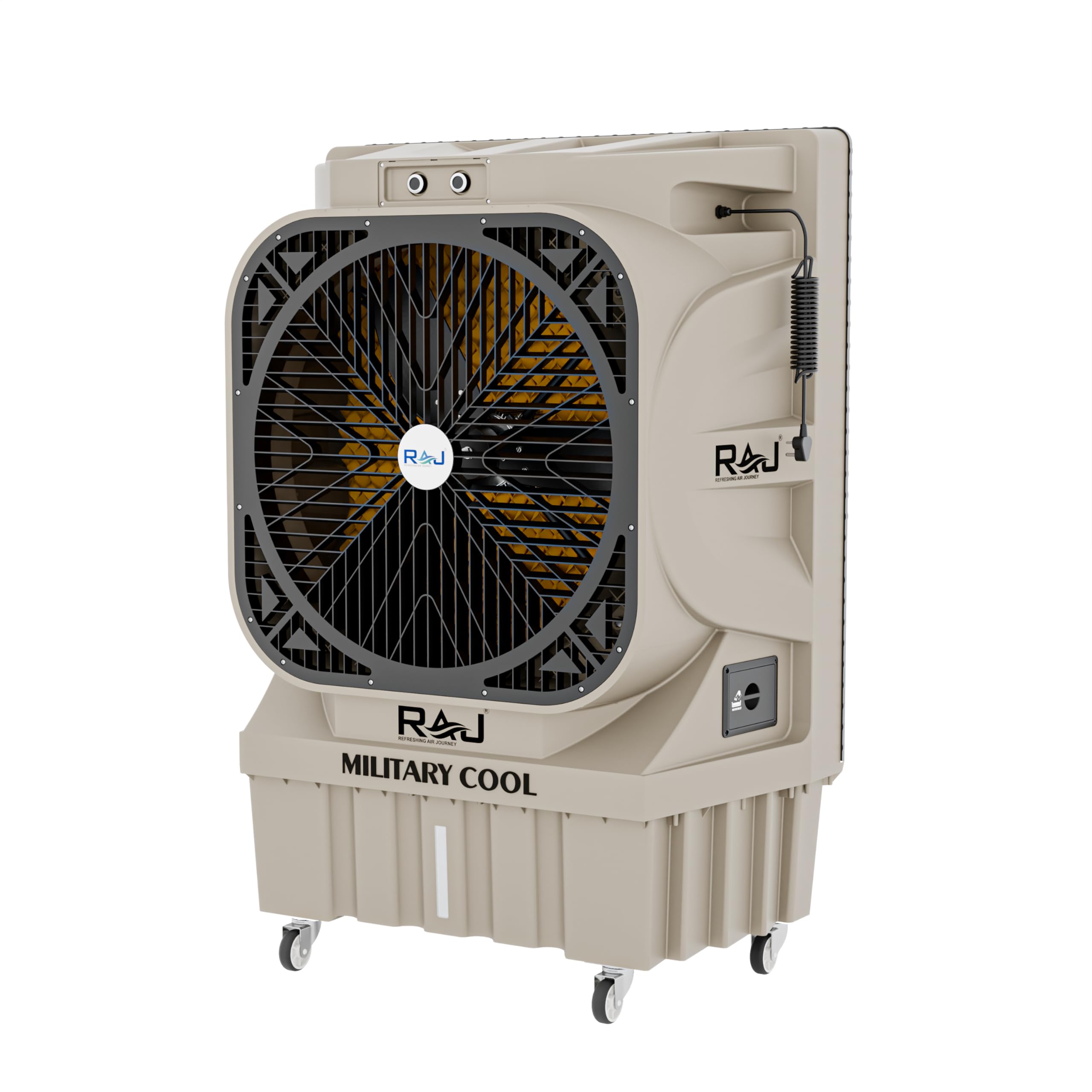 150 L Desert Air Cooler Honeycomb Pads For More Cooling For Home (MILITARY COOL 150)