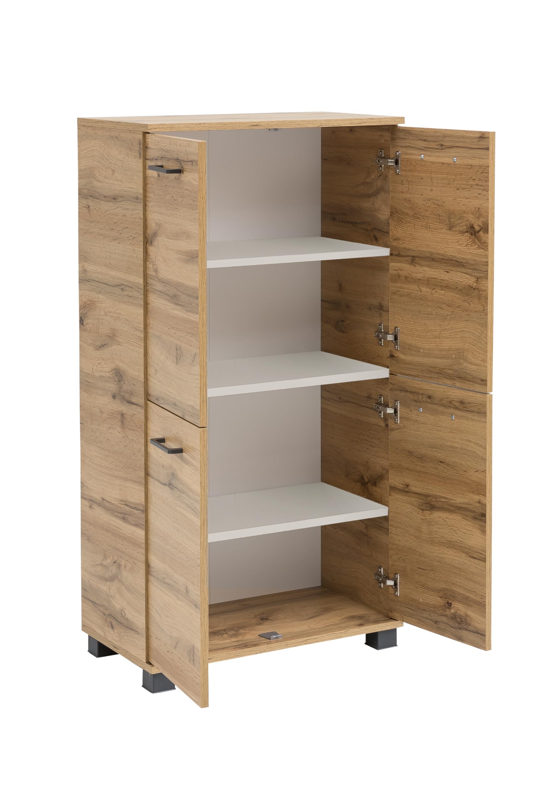 Schildmeyer Highboard 144971 Nora, Eiche Landhaus Dekor