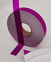 Vista 105 de Paper Street Plastics Cinta transparente coloreada con adhesivo pegajoso (Marrón, 1/2 pulgada x 50 pies)