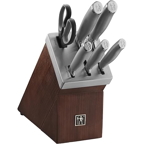HENCKELS 7-Piece Self-Sharpening Knife Set with Block