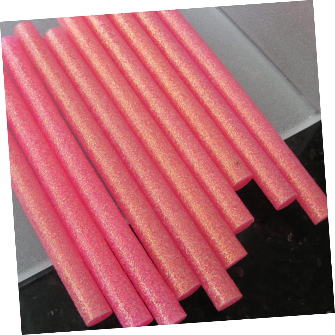 Anneome 50pcs Hot Melt Glue Sticks Glue Sticks Glitter for DIY Crafting Projects
