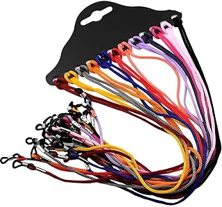 Bhavya Optic 12 Pieces Multicolor Eyeglass Holder Strap Spectacle Sunglasses Cord Lanyard Chains Neck String Fashion Decor...