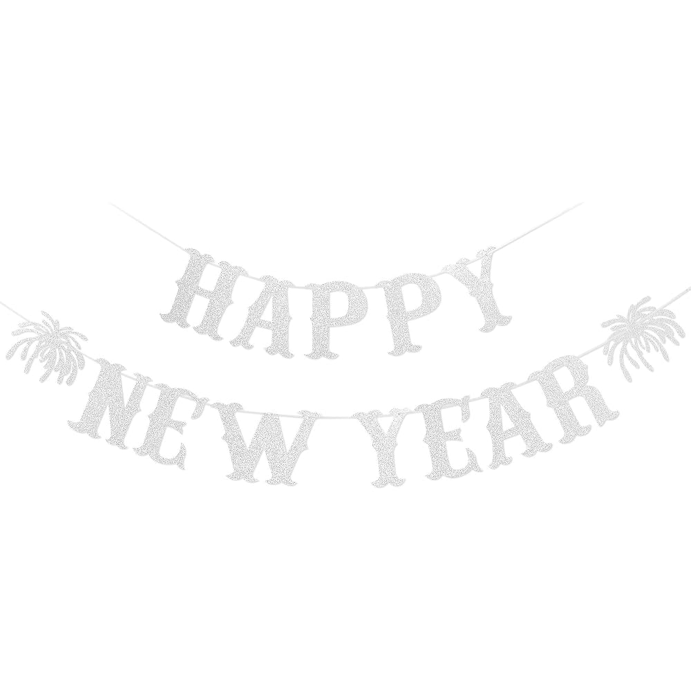 $2/mo - Finance Silver Happy New Year Banner 2024 New Years Banner New ...