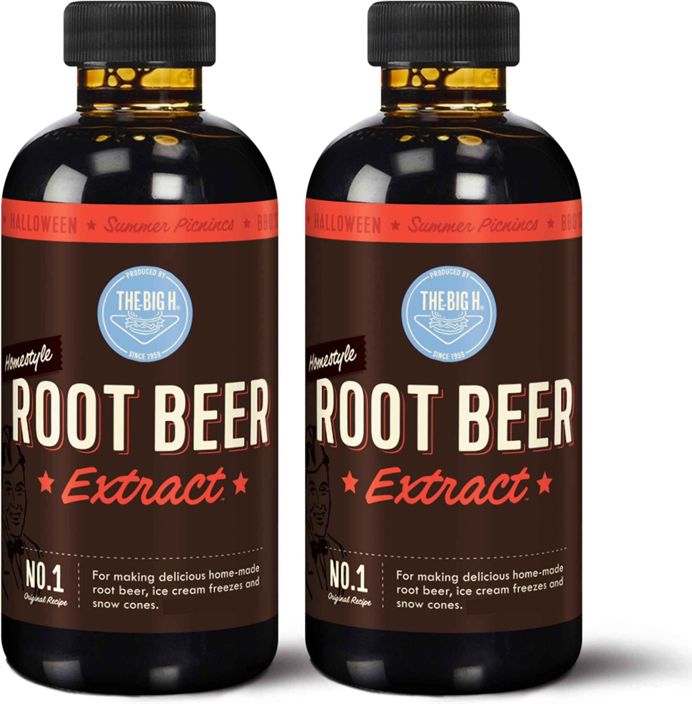 Root Beer Extract, Root Beer Soda and Dessert Syrup, 4 Fl Oz (Pack of 2)