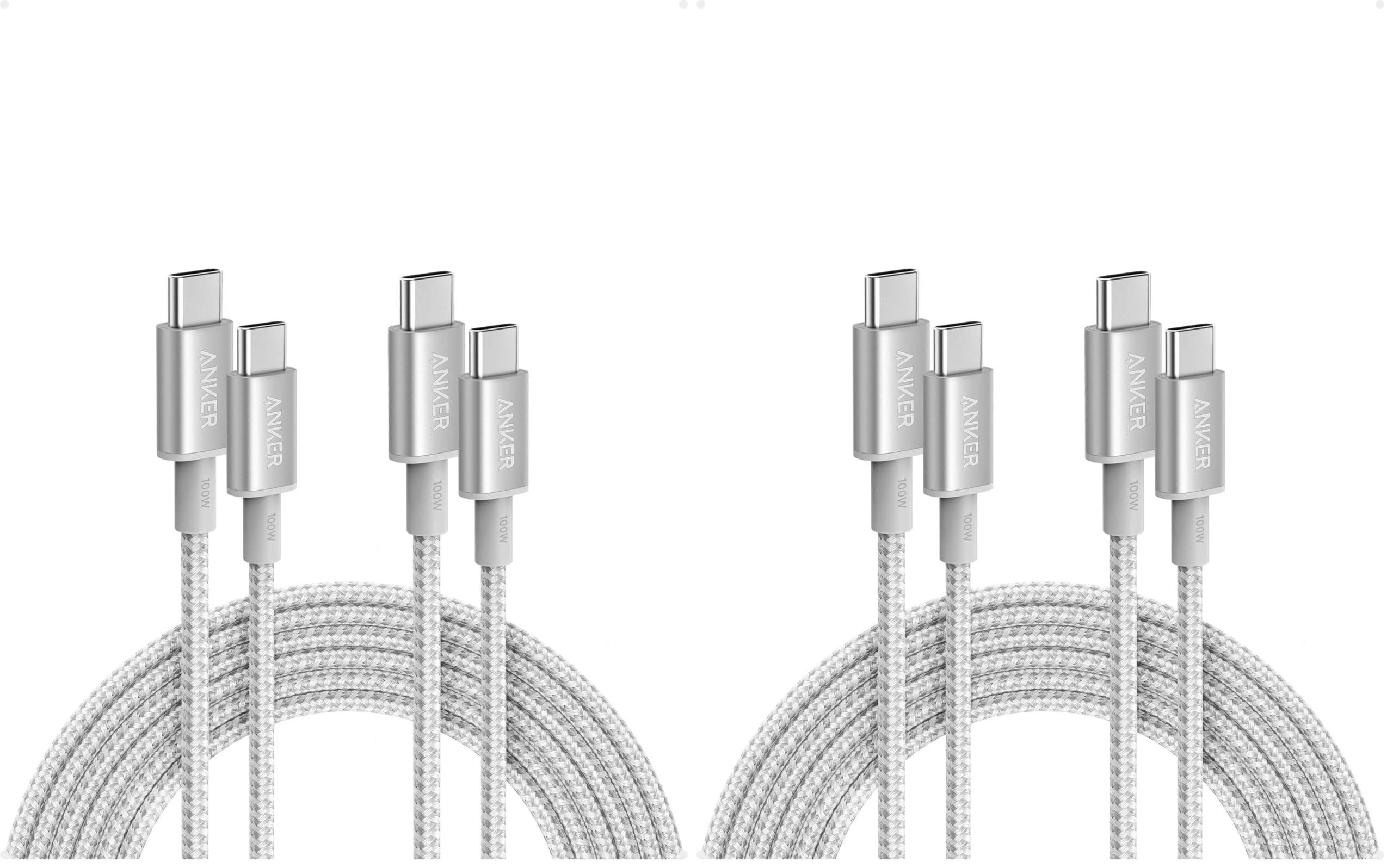 Anker USB C to USB C Cable, 100W Fast Charging Cable (2-Pack, 6 ft, Black) — Amazon image 16