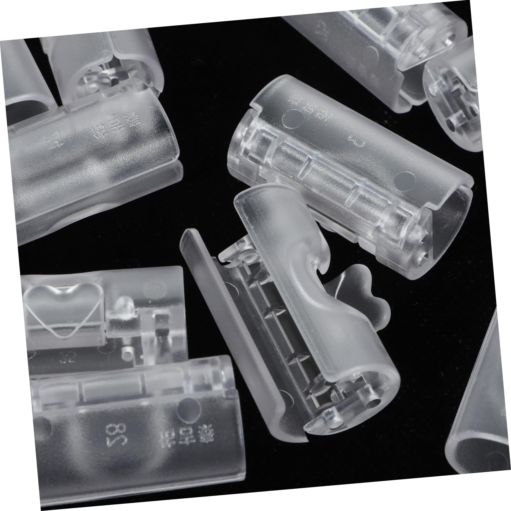 20 Clips Fixateurs De Drap De Lit Antidérapants en Abs Transparent Accessoires Universels pour Drap Housse Et Couette Fixation Pratique pour Chambre Et Canapé Facile À Installer
