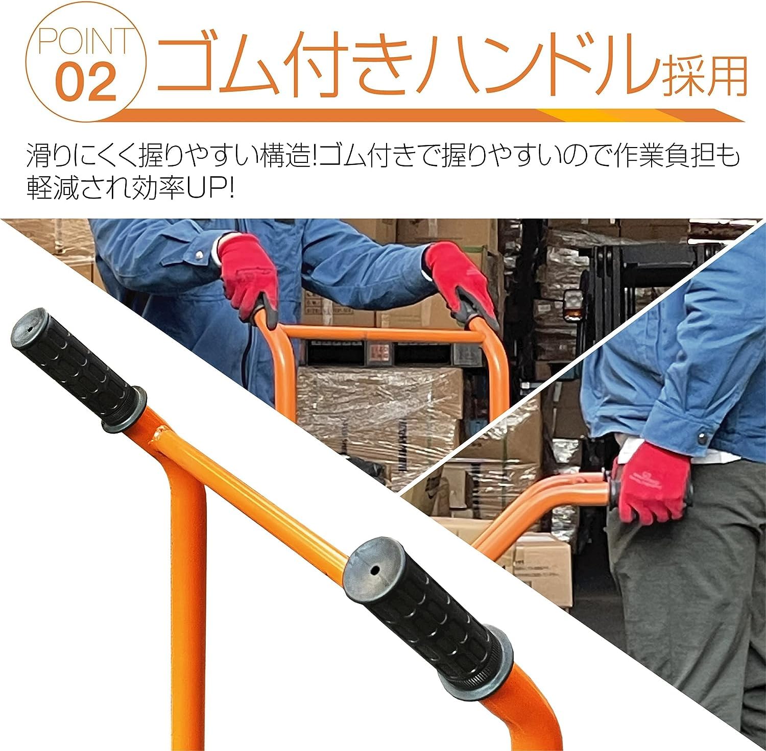 Amazon.co.jp: 【軽やかな操作性】 SKK ハンドリフト フォークリフト