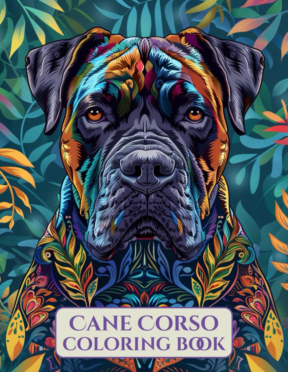Cane Corso Coloring Book for Adults: A Relaxing and Majestic Journey Through the Strength and Beauty of the Cane Corso: 50 Detailed and Unique Cane ..