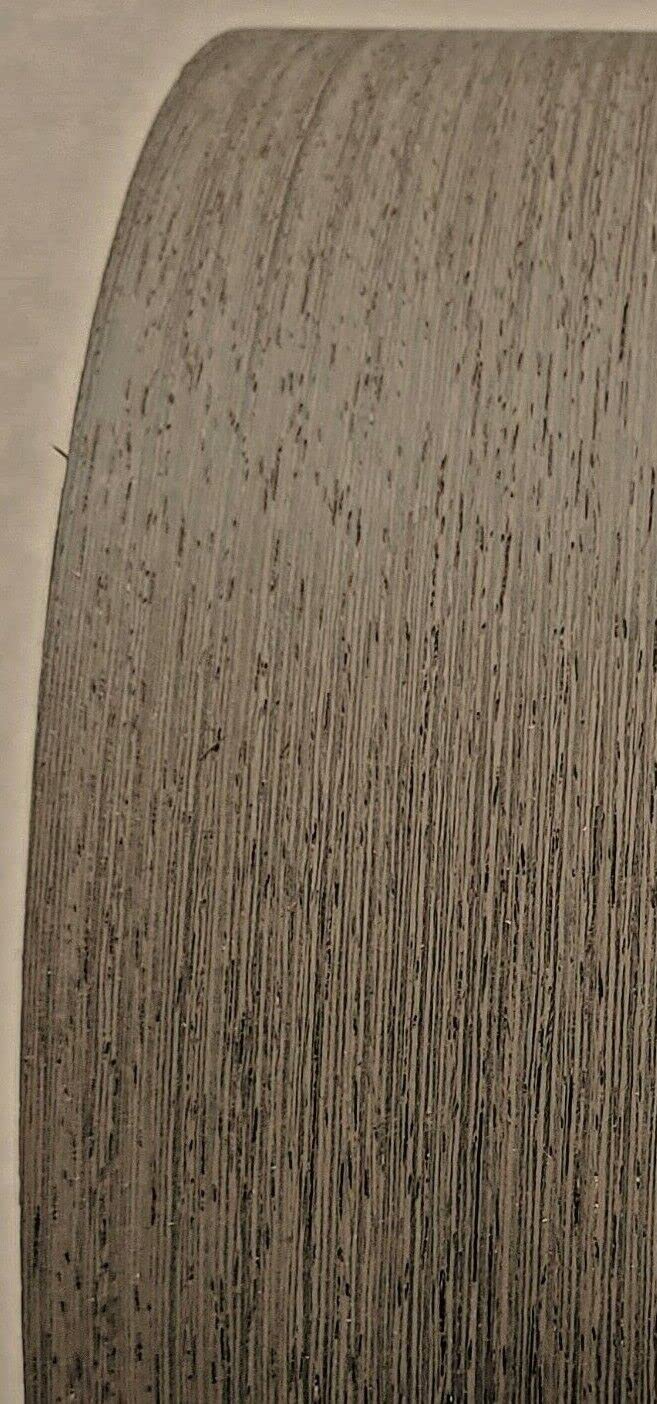 Wenge Wood Veneer edgebanding 2-3/4" x 120" on Fleece Backer no Adhesive 1/40"