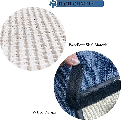 Miniatura 4 de Protector de patas de mesa para raspar gatos con sisal natural y una bola para proteger muebles gatos mascotas