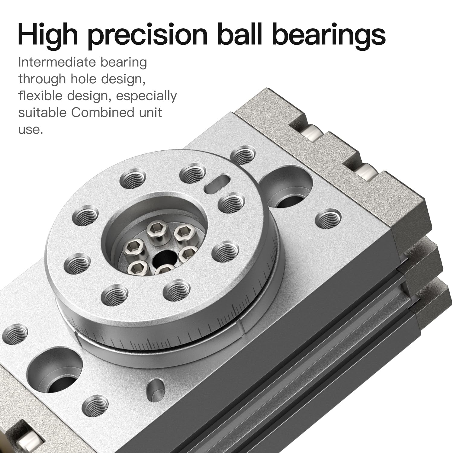 MSQB-30A Pneumatik Drehzylinder 180° Schwenkantrieb mit Magnet, doppeltwirkend Zahnstangen-Ritzel Zylinder für Automatisierungstechnik & Vorrichtungsbau (MSQB-30A)