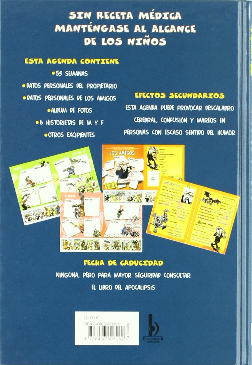 Agenda secreta de Mortadelo y Filemón (Bruguera Clásica)