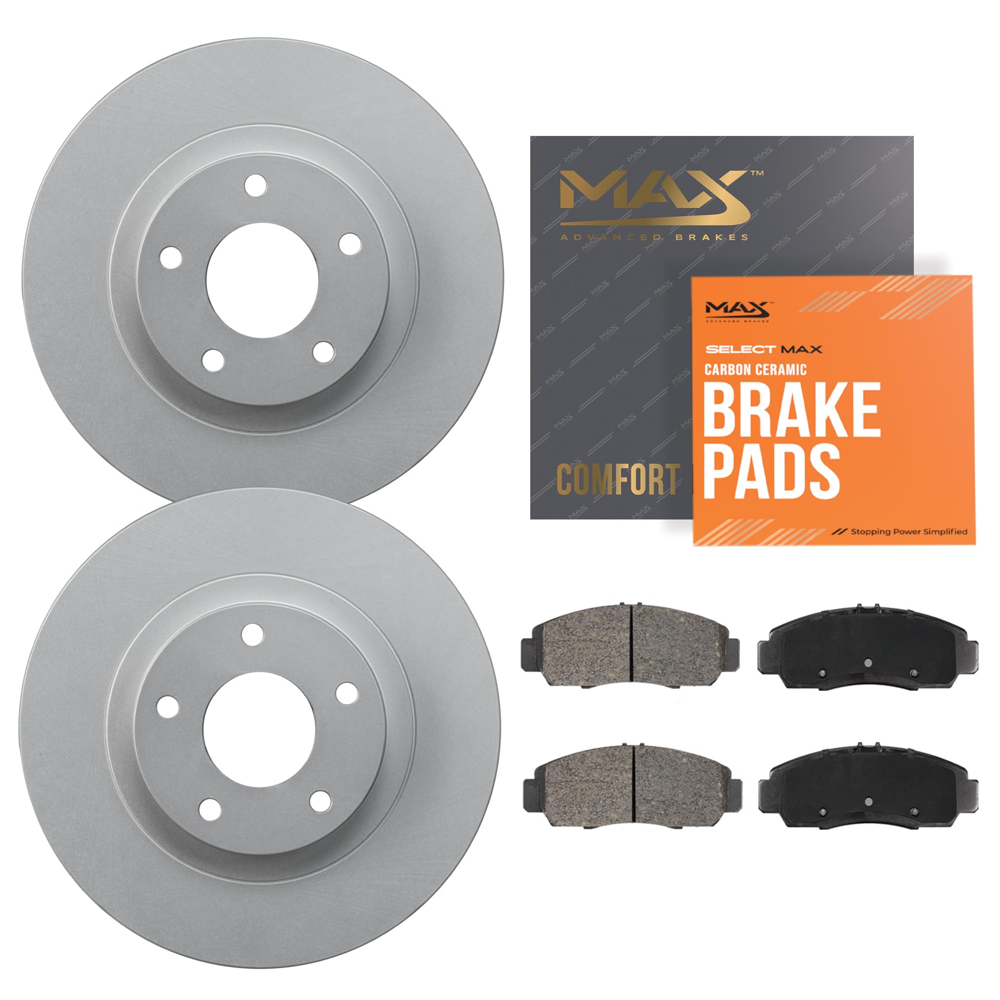 Max Advanced Brakes Front Brake Kit For Chrysler Concorde