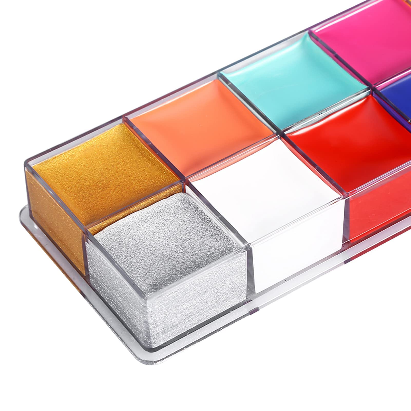 JTLB IMAGIC 12 Colors Face Body Flash Oil Pigment Paint Makeup Tool #1 (#2)