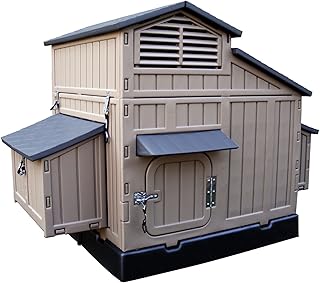Formex Snap Lock Large Chicken Coop Backyard Hen House 4-6 Large 6-12 Bantams