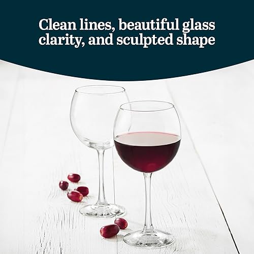 Miniatura 8 de Vasos de vino Libbey Vina Stemless Juego de 12 Transparente