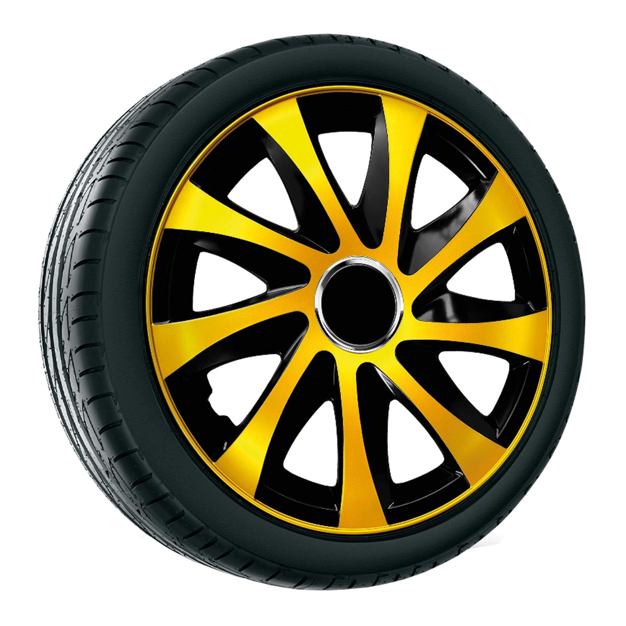 Radzierblende DRIFT EXTRA gold/schwarz 13 Zoll 4er Set