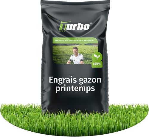 ® Engrais gazon printemps 10 kg pour 500 m² turbogrün