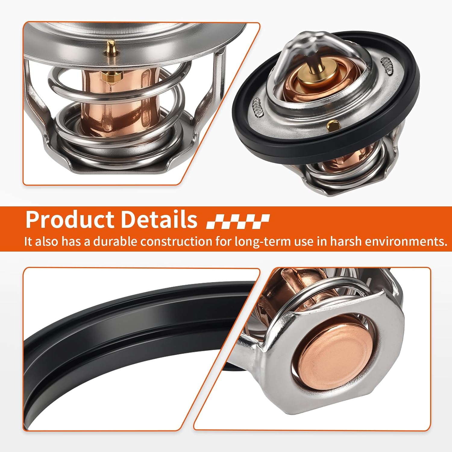 Thermostat w/O-Ring For Honda Rubicon 500 TRX500FA/FGA/FPA 2001-2014 19300-HN2-003