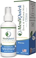 Vista 10 de MediQuick Gel de primeros auxilios para reparación de piel y heridas, 4 onzas líquidas, antiséptico para quemaduras y cortes con acción de 12 horas