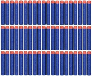 HMILYDYK 300PCS 7.2cm Refill Foam Darts Bullet for Nerf N-strike Elite Series Blasters Kid Nerf Toy Gun Refill Pack - Blue