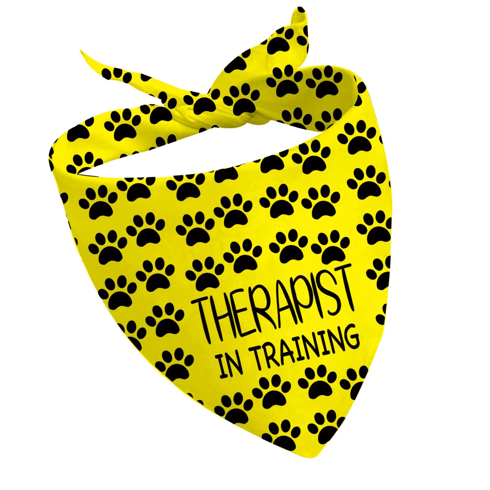 CENWA 1 Piece Therapy Dog Bandana Professional Therapy Dog Bandana Working Dog (therapist in training UK)