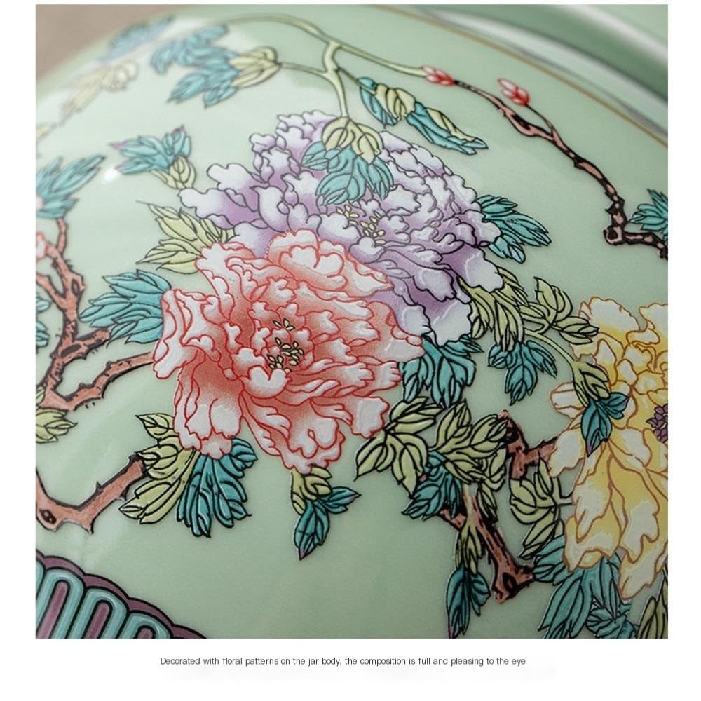 Ceramiczny pojemnik na herbatę ceramiczny zbiorczy słoik do przechowywania herbaty dom kuchnia słoik do przechowywania przypraw luzem herbata czarna herbata zielona pojemnik do przechowywania