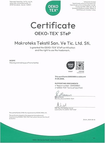 Miniatura 7 de Classic Turkish Towels - Juego de 4toallas de mano acanaladas de lujo de 100% algodón turco de la colección Brampton, de secado rápido, suaves y