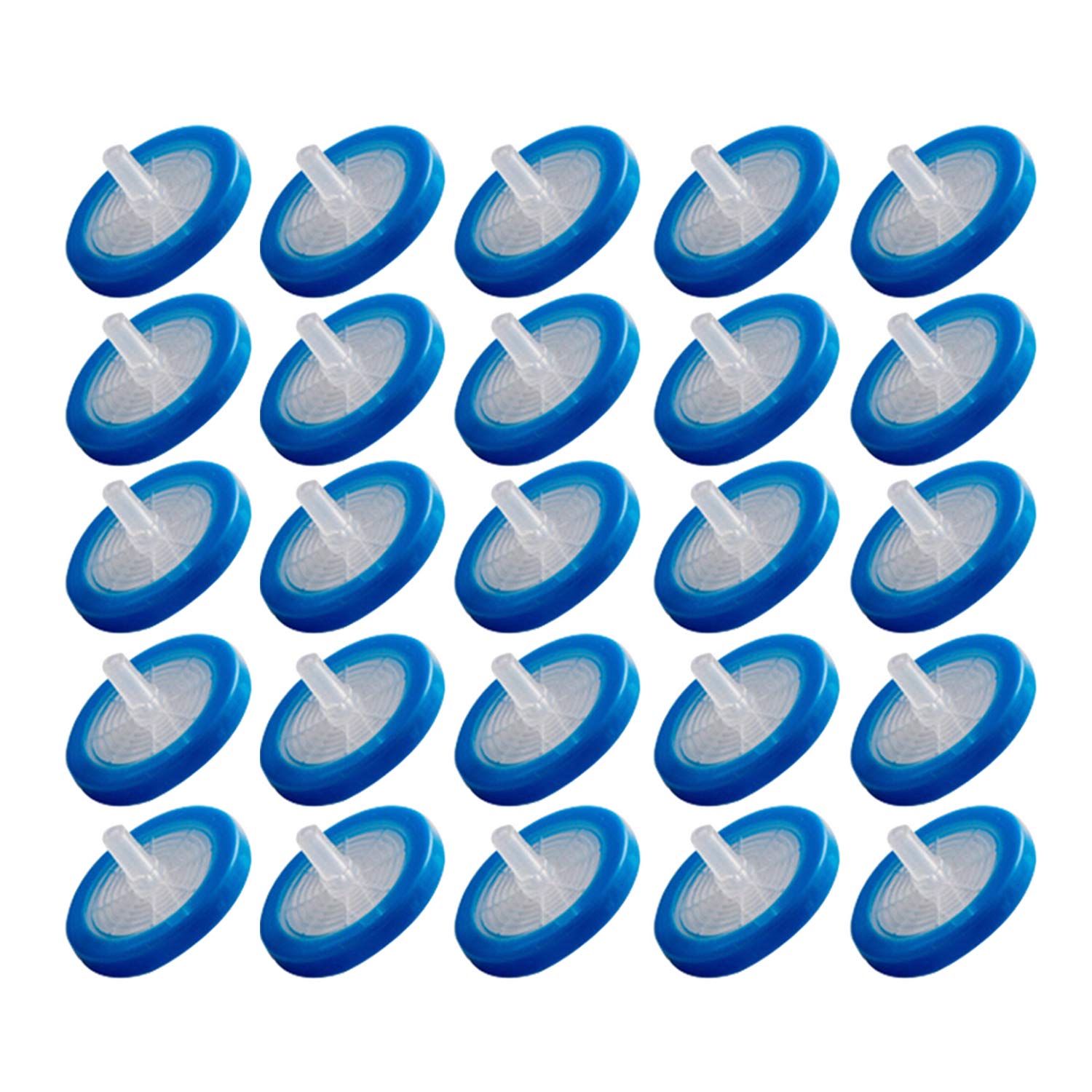 100Pcs OD 33MM,0.45um,PES Syringe Filter,Made by Poly Ether Sulfones,100Pcs/Pack