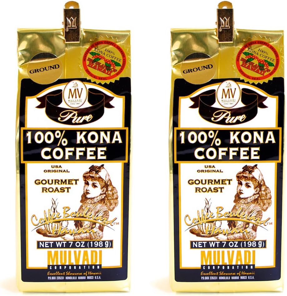 MULVADI 100 KONA COFFEE Marubadi Kona coffee (powder) 2 pieces Amazon.ca Grocery & Gourmet Food