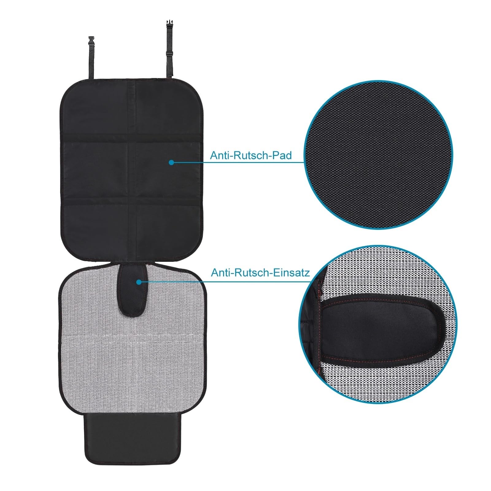 Autositzschutz, 2-teiliges Set mit dickster Polsterung for Autositze, Autositzschutz for Haustiere(2PCS)