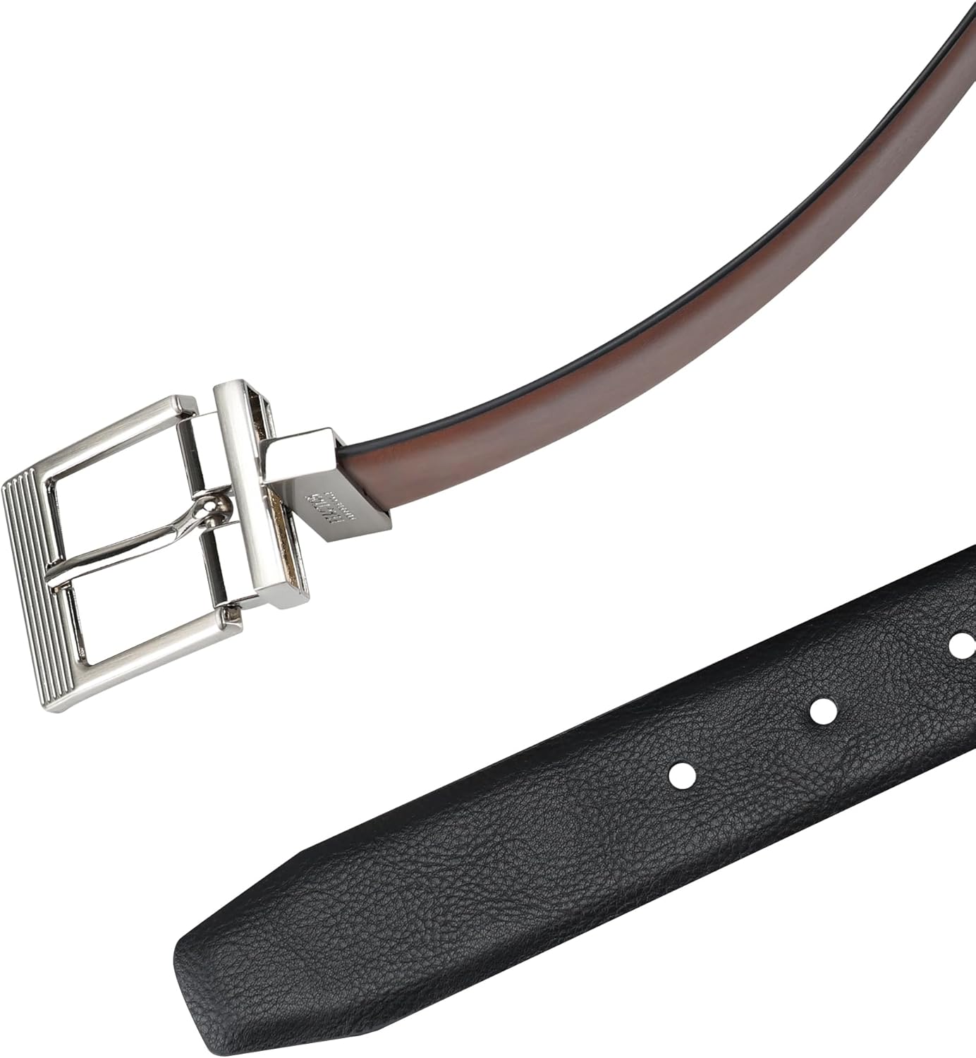 Kenneth Cole REACTION mens Two-in-one Reversible Belt - Image 5