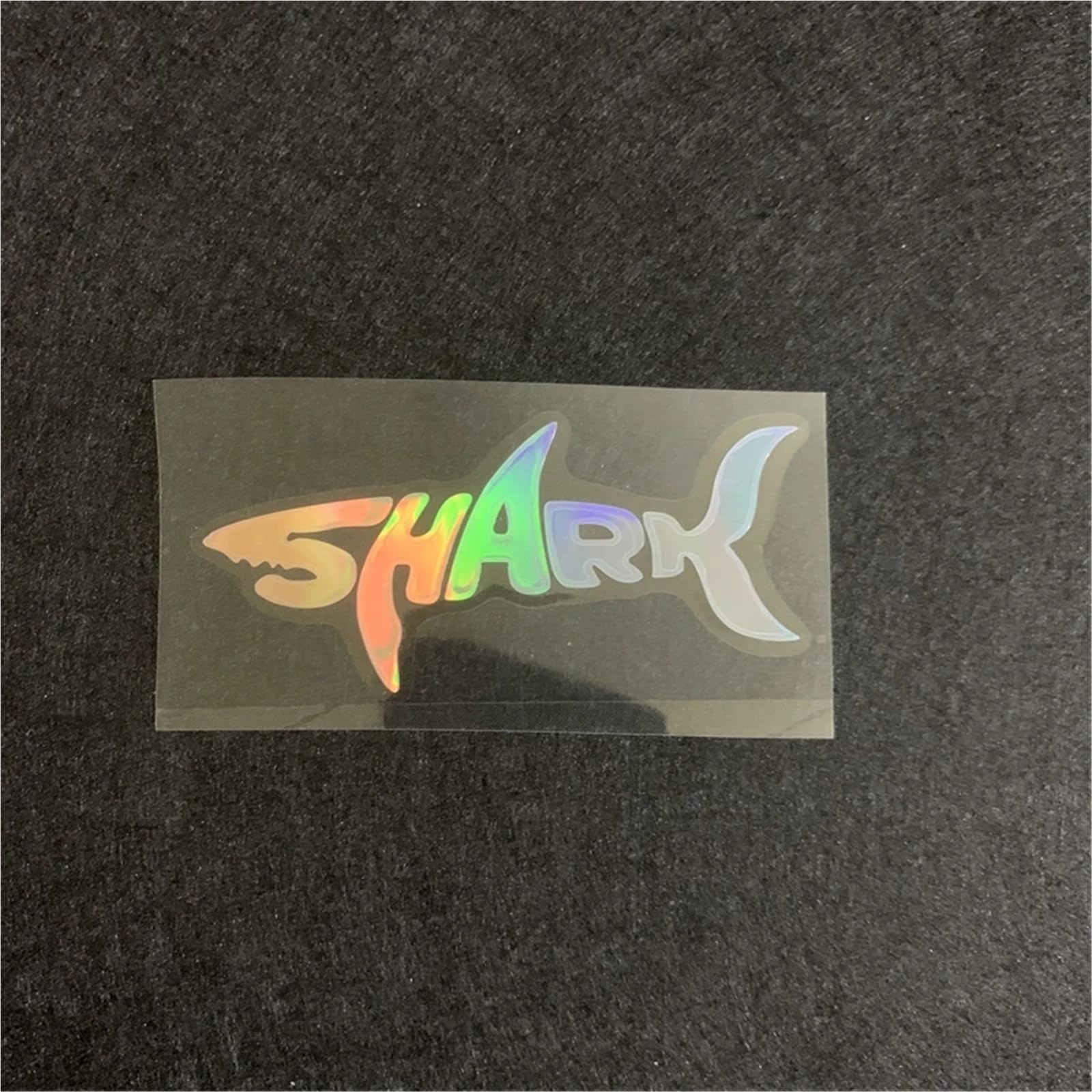 HAfgDJ 2Pcs Sticker Shark Waterproof Reflective Sticker Decorative Body Stickers Shielding Scratches Electric Motorcycle Modified
