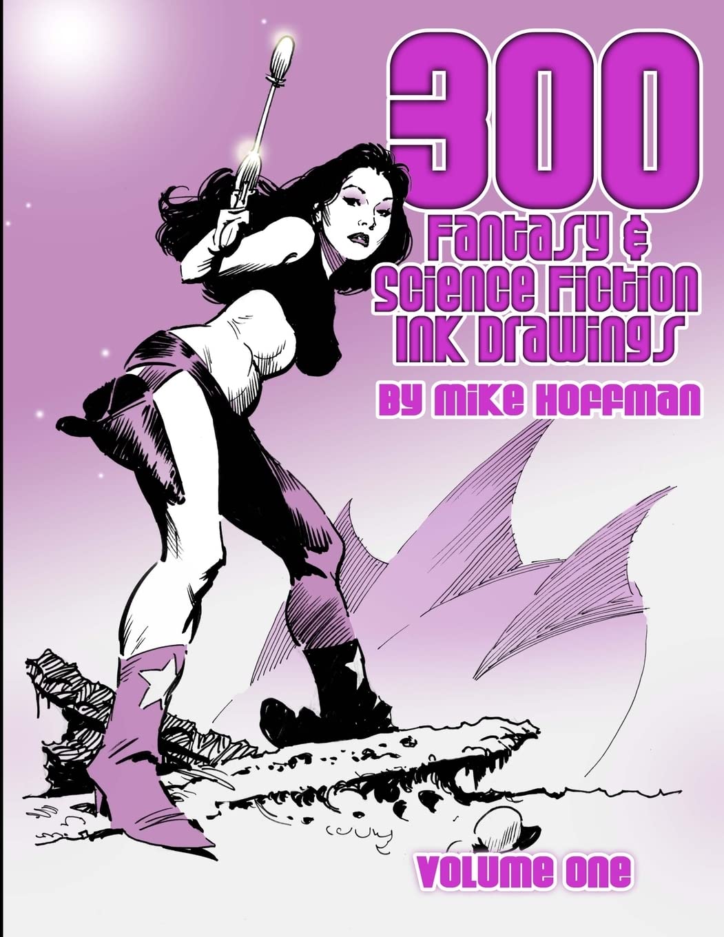 300 Fantasy & Science Fiction Ink Drawings: Volume 1
