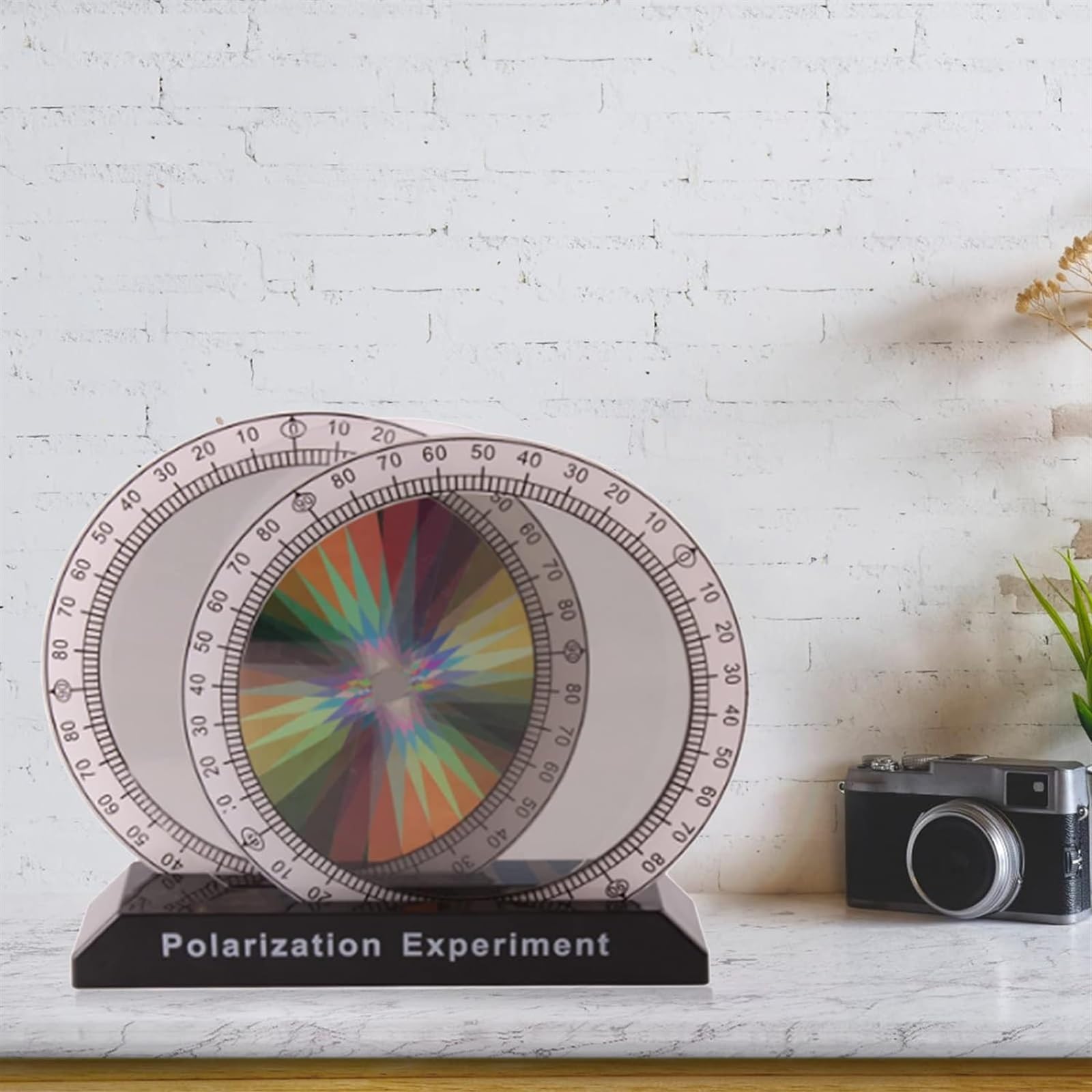 Optischer Polarisationsbrechungs-Demonstrator, Dual-Funktions-Polarisator-Interferenzplatte, Forschungsgerät for optische Prinzipien