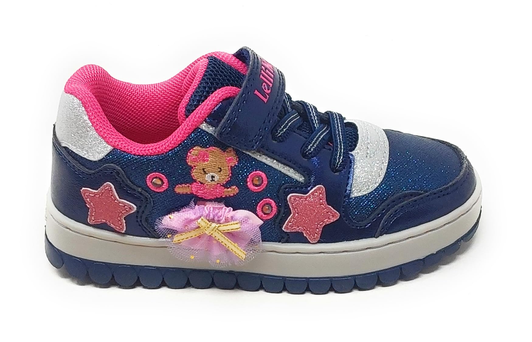 Lelli Kelly Scarpe Bambina con Luci,Colore Blu,Mille Stelle Orsetto tutù LKAL5710 con Gadget Incluso