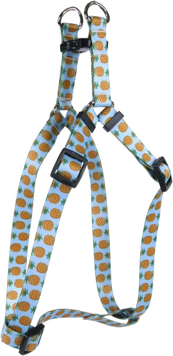 Yellow Dog Design Standard Step-In Harness, Tribal Seas Green, Medium 15" - 25"