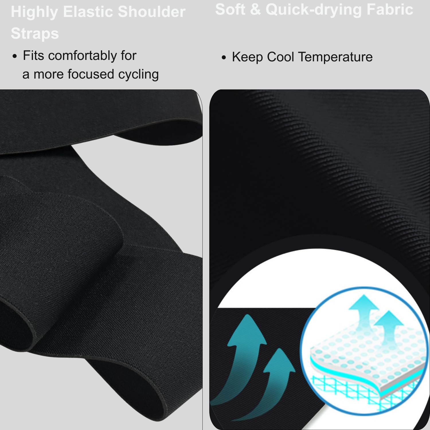 Lo.gas Herren Radtrikot & Trägerhose Set, Radsport Bundle für Rennrad XXL