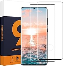 Carantee 2 Pièces Verre Trempé pour Samsung Galaxy S21 Ultra 5G, HD vitre protection pour Samsung Galaxy S21 Ultra Protection en Écran, Sans Bulles Haute Sensibilité S21 Ultra 5G Protection écran