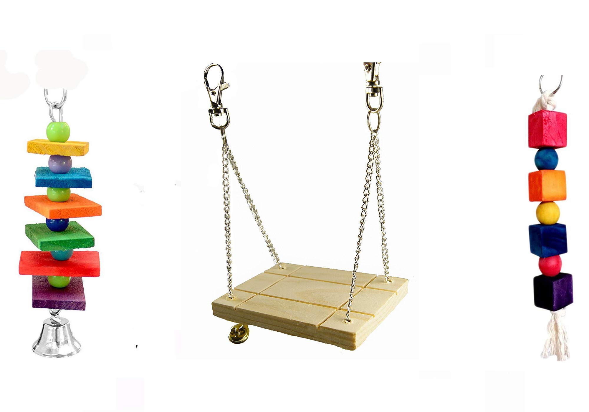 See full amazon price history chart for KSK Wooden Parrot Cubes Blocks Chewing Toys Swing Parrot Knots Block Chew Toy Bells Bird Wood Hanging Toys Medium &SMmall Birds Conures Cockatiels Cage Accessories (Pack of 3) KSK Wooden Parrot Cubes Blocks Chewing Toys Swing Parrot Knots Block Chew Toy Bells Bird Wood Hanging Toys Medium &SMmall Birds Conures Cockatiels Cage Accessories (Pack of 3) (B08VNM19VS) Amazon Price History, Amazon Price Tracker