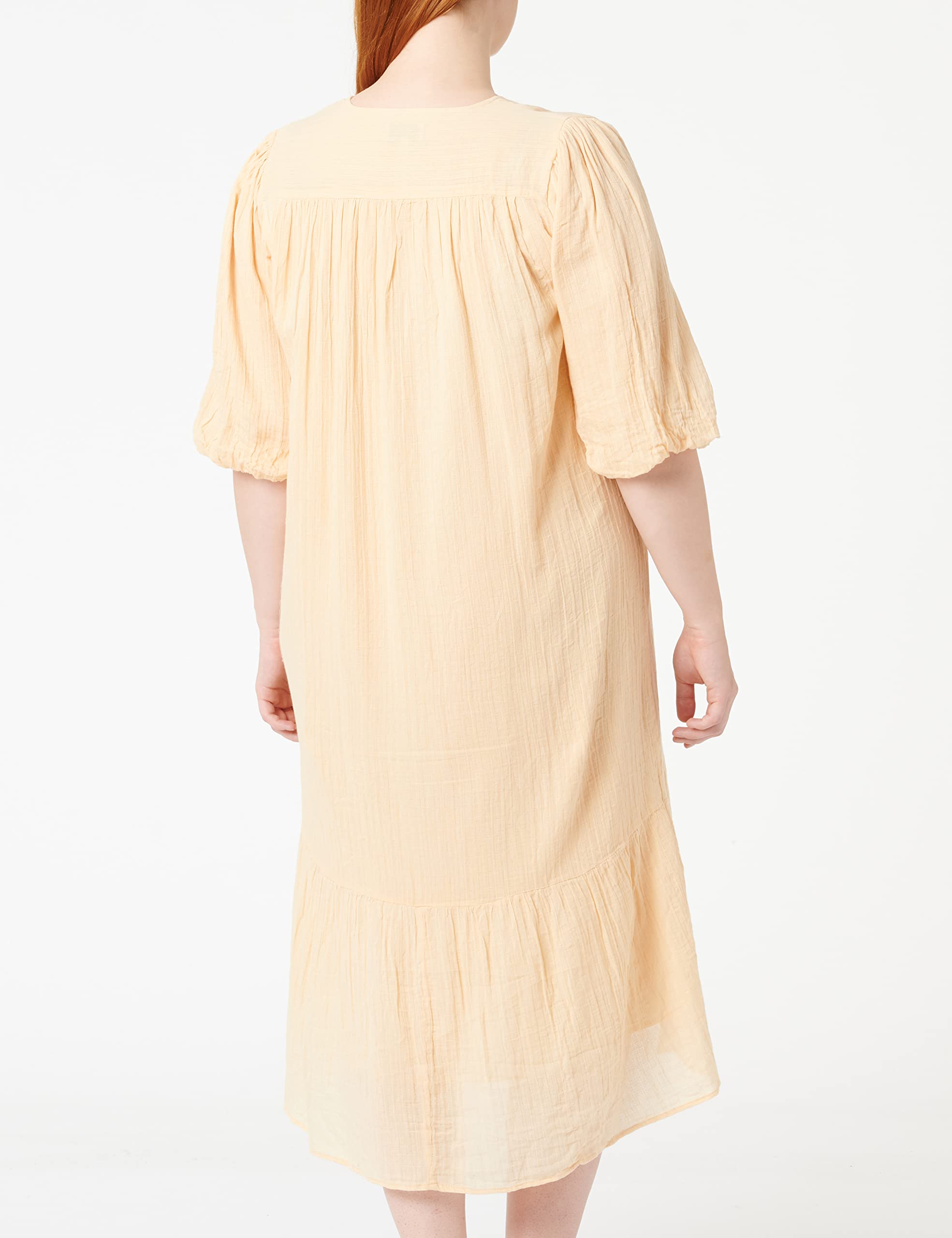 Noa Noa Baumwolle Sommer Kleid Vestido para Mujer