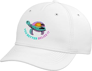 You Better Belize It Funny Souvenir Belize Vacation Adjustable Baseball Hat