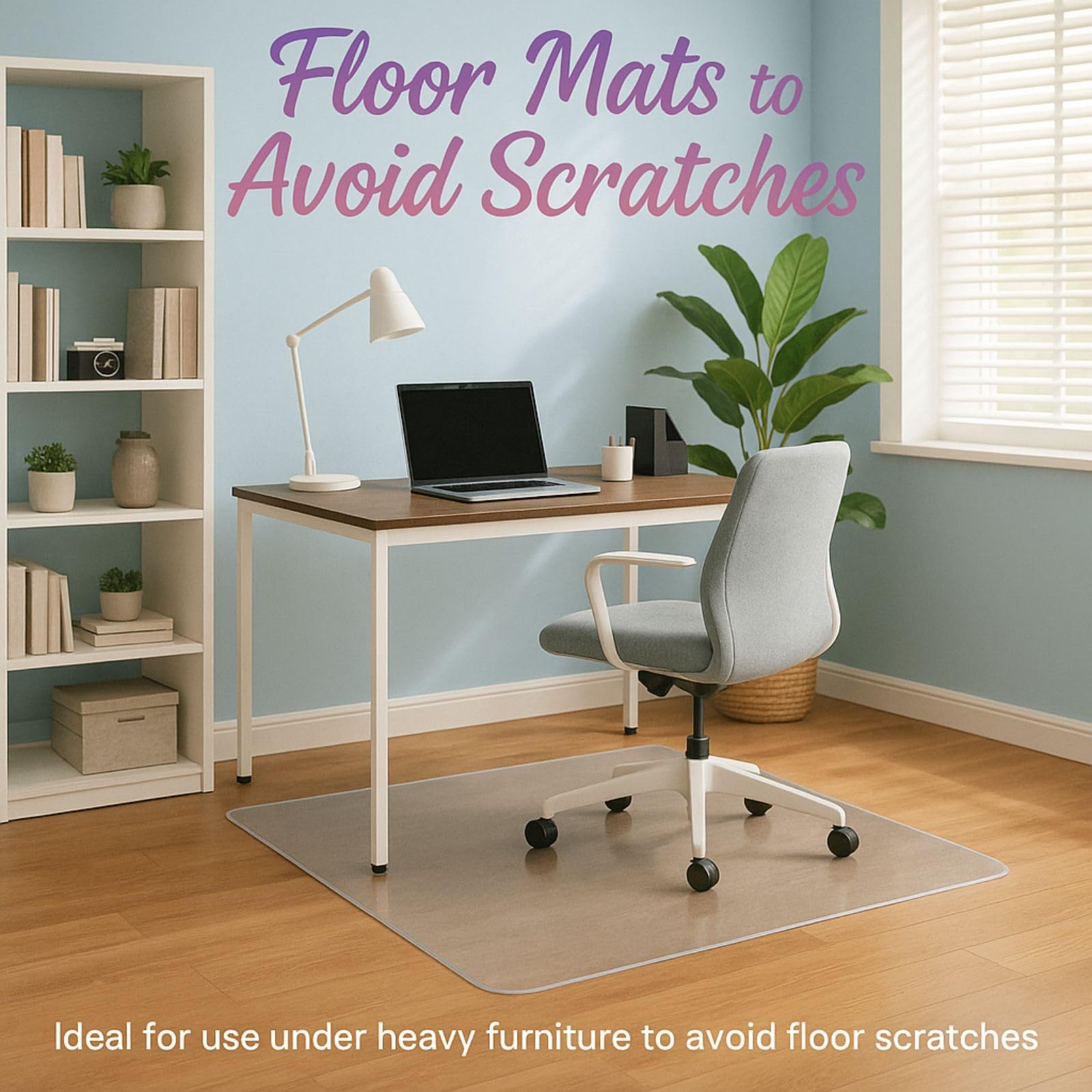 PVC-transparente Schützende Schreibtischunterlage 1.5mm, Tisch-Schutz Für Büro Zuhause，rutschfeste Runde Kanten, Schützt Vor Kratzern，Flecken, Ideal Als Mauspad Schreibunterlage(100cm x 200cm)