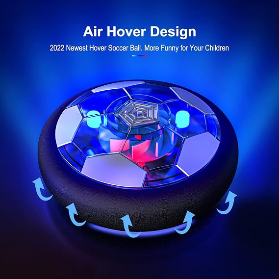 HopeRock 3イン1 ホバーサッカー、ホッケー、ボウリングセット 3~12歳のお子様向け