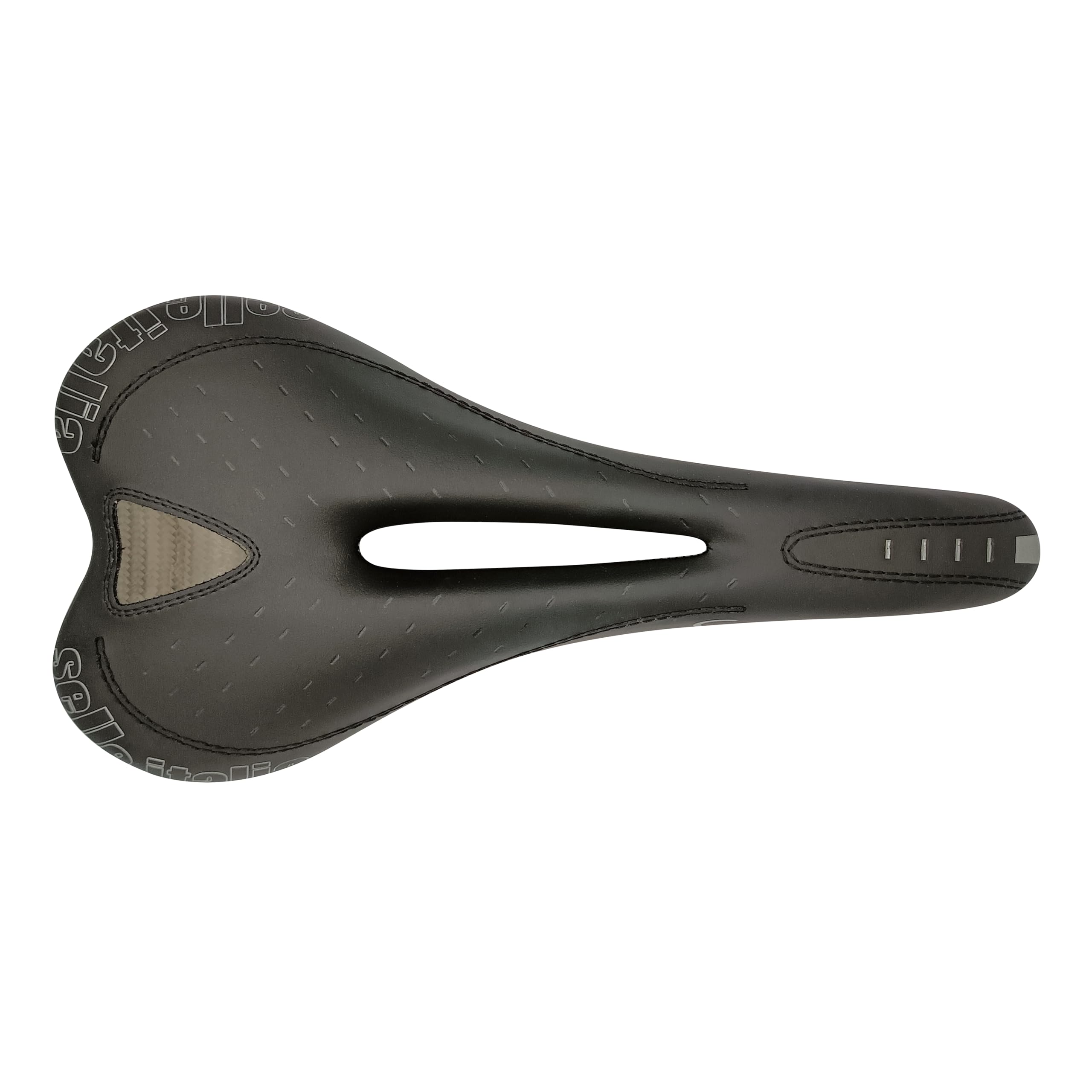 Selle Italia C2 Gel Flow Racing - Selle Vélo Étroit Gel Souple, Anti-Vibration, Rail Alliage Fec, Hydrofuge - Taille S2, Noir