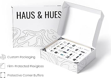 HAUS AND HUES Video Game Art, Video Game Posters for Boys Room, Gaming Room Decor for Boys Wall Decor, Gamer Wall Decor, Gaming Decorations (Beige Frame, 12x16)