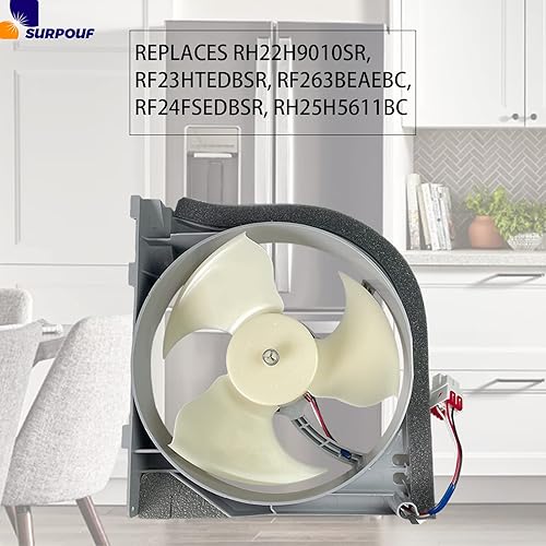 Miniatura 5 de DA97-15765A Motor de ventilador de condensador de refrigerador DA97-15765C, DA97-12842A se adapta al refrigerador Samsung reemplaza el ensamblaje