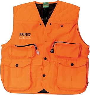 Primos Hunting unisex adult Casual tactical vests, Blaze Orange, XX-Large US