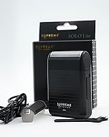 Vista 7 de Supreme Trimmer Solo Lite Foil Shaver for Men Rechargeable Electric Razor + 90 Min Runtime, Type-C USB Fast Charging Lightweight Travel Shaver